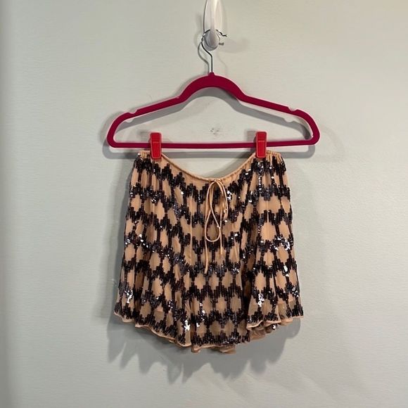 Elizabeth and James “Edith” Sequin Mini Skirt XS - Picture 3 of 5